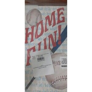 The Kids Room by Stupell Homerun Baseball Bat Typography Rectangle Wall Plaque,